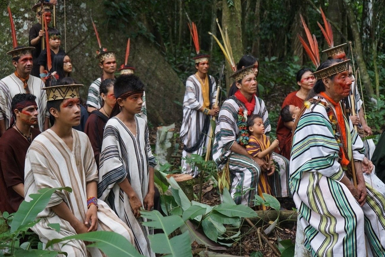The Ashaninka of Apiwtxa village, Acre, whose 2014 letters to FUNAI and the Federal Police described beams of light over the village.
