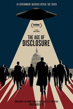 Theatrical poster for The Age of Disclosure (dir. Dan Farah, 2025).