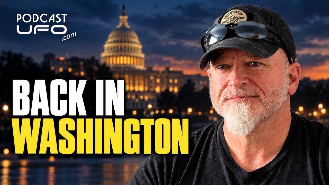 Podcast UFO #789: Lue Elizondo, "I'm Back in Washington"