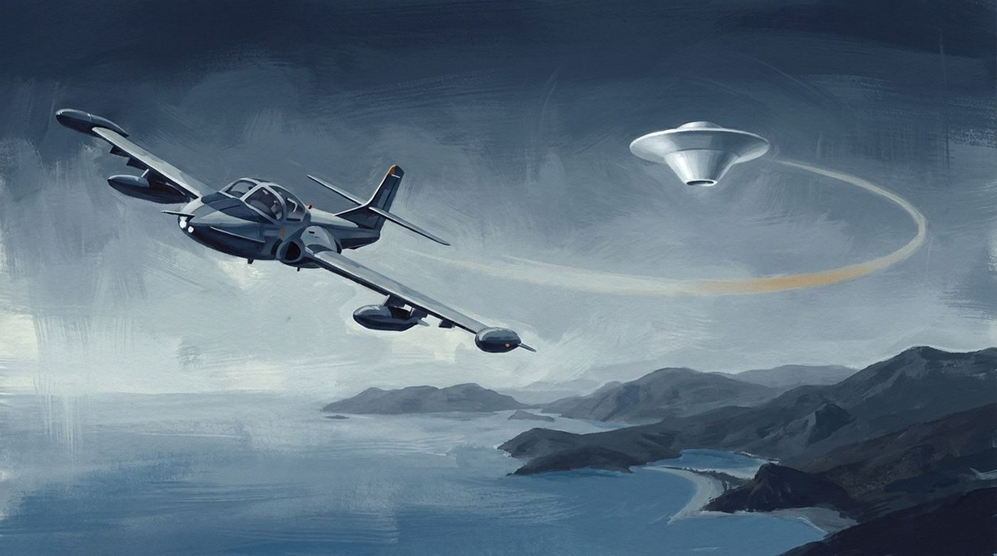From the accounts: a bright object shaped between a funnel and a disc circled a Turkish T-37 trainer over the Çandarlı Gulf for about 30 minutes, 6 August 2001.