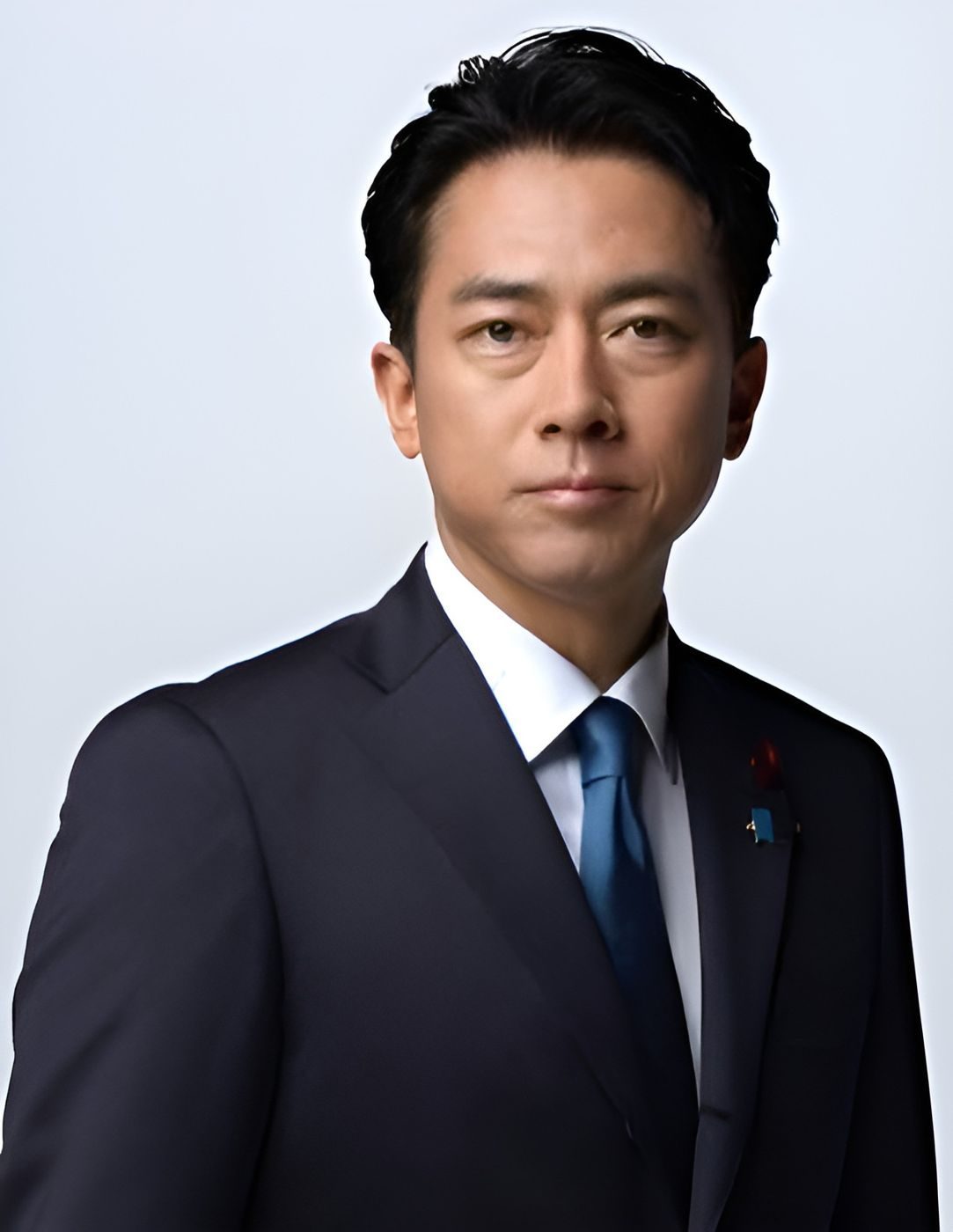 Shinjiro Koizumi (小泉進次郎), official portrait as Defense Minister (Takaichi cabinet, from 2025).