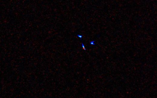 The three dots, enlarged (from the ASU scan)
