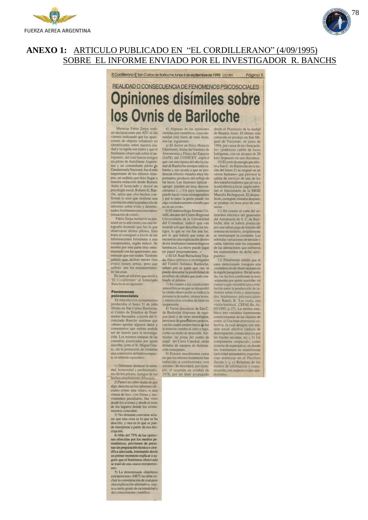 El Cordillerano, 4 September 1995