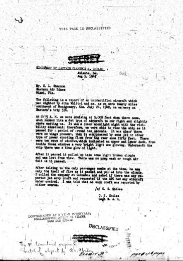 Chiles's letter of 3 August 1948