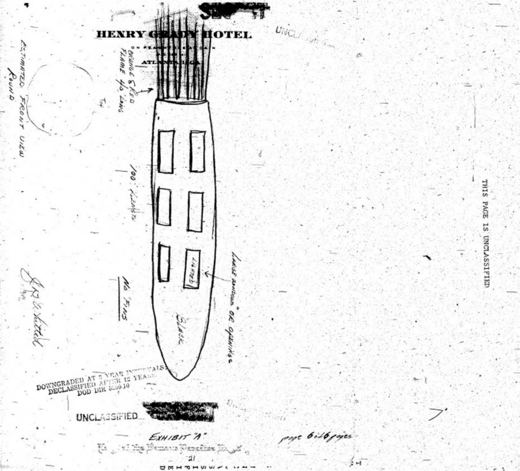 First Officer Whitted's sketch (1948)