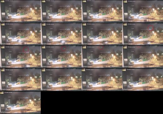 Contact sheet, every half second