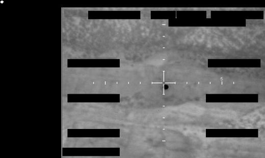 FBI Photo A2, Dark Circle in Crosshair