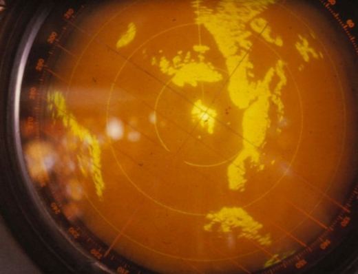 Radar return on the screen (1984)