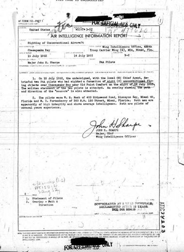 Air Intelligence Information Report, 15 July 1952