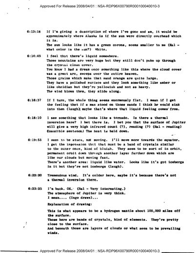Swann session transcript, Annex B, p. 2