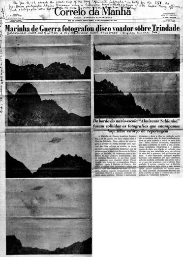 Correio da Manhã, 21 February 1958 (front page)