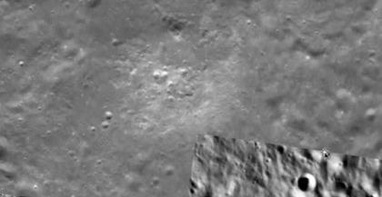 Reality Check with Max Derakhshani, 50:45. The bright formation in LRO QuickMap, about 5 km across.