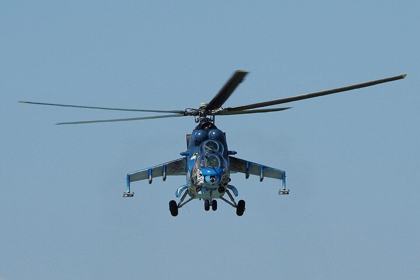 Context: a Czech Air Force Mil Mi-24 (special 2021 colour scheme) - the helicopter type reportedly sent after the object in 1987 and 1992. Not an aircraft involved.
