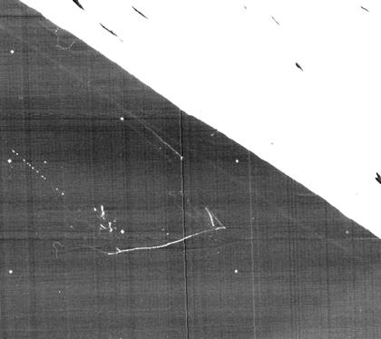 LO-III-84M: Sinus Medii toward the horizon