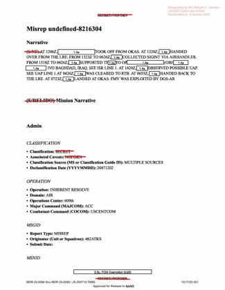 DOW-UAP-PR23 · page 1 of 6
