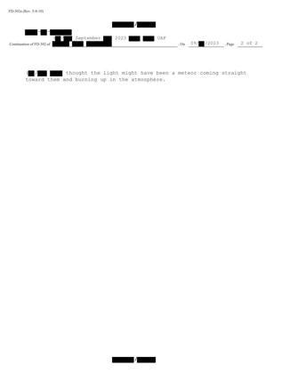 FBI September 2023 Sighting - Serial 3 · page 2 of 2