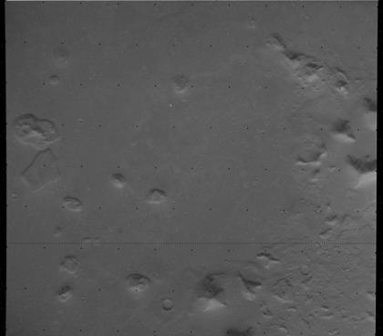 Viking 1 frame 70A13: the Face at a second sun angle