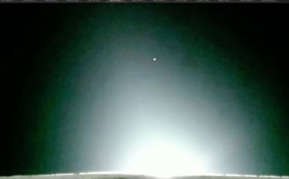 Blue Ghost sunset frames (16 March 2025)