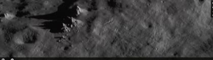 LROC NAC M1224964518: De Forest crater (oblique)