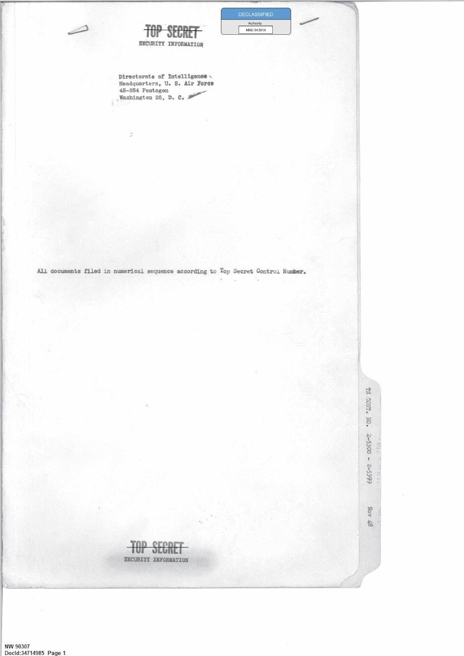 341_110448_Records_Relating_to_the_Collection_and_Dissemination_of_Intelligence_1948-1955-TS_CONT_No.2_2-5300-2-5399 · page 1 of 7