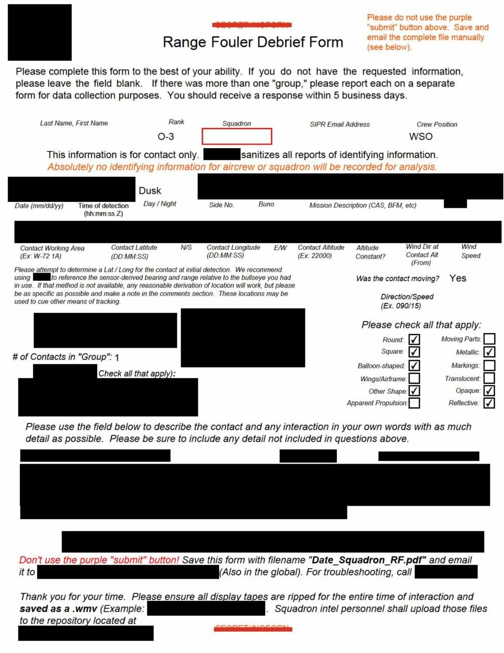 DOW-UAP-D091 · page 1 of 2