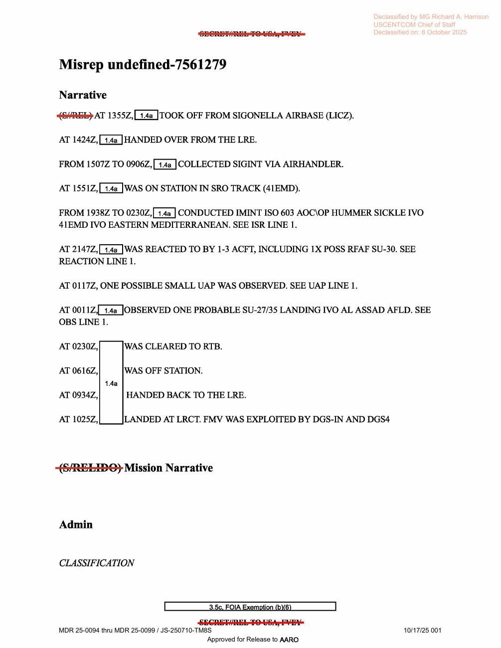 DOW-UAP-D14 · page 1 of 9
