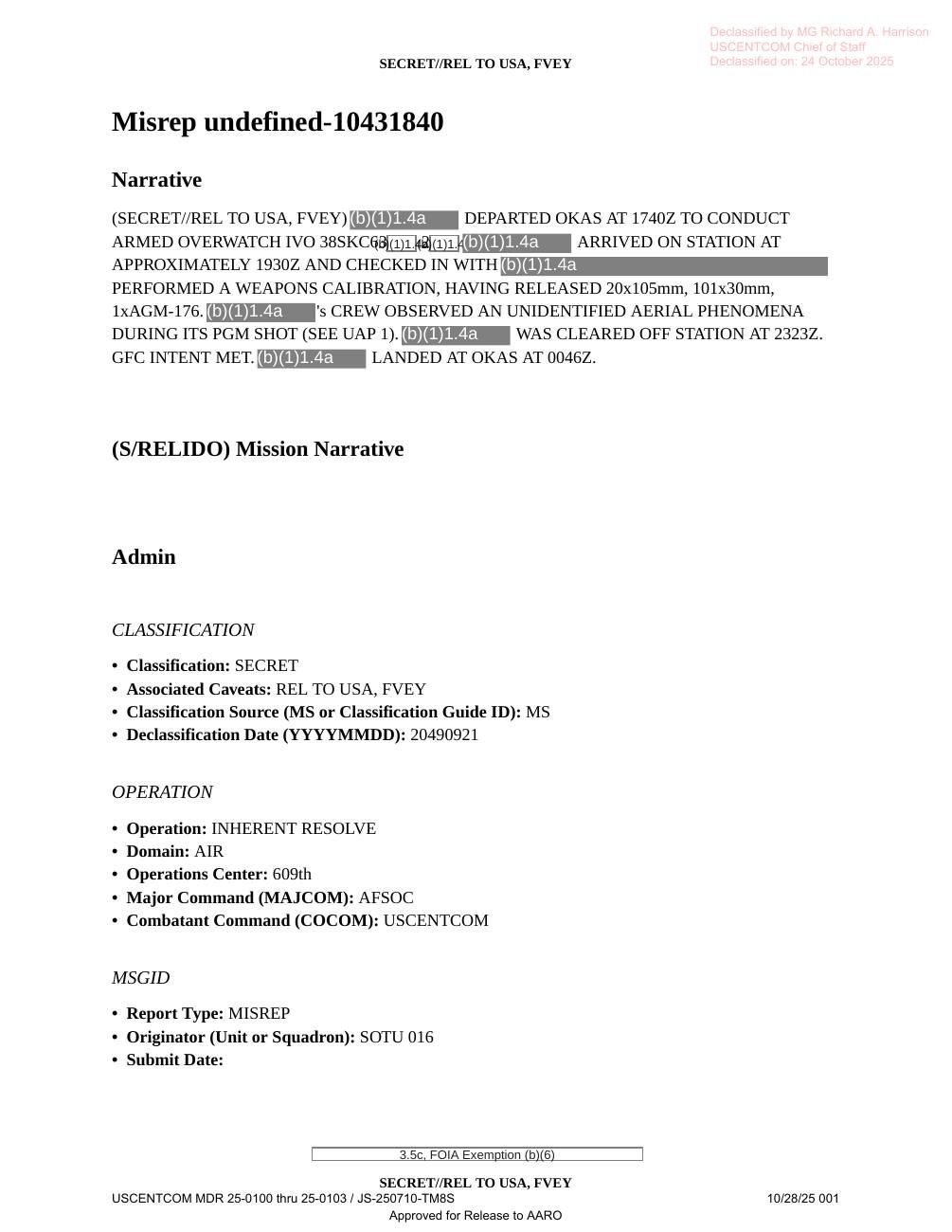 DOW-UAP-D28 · page 1 of 6