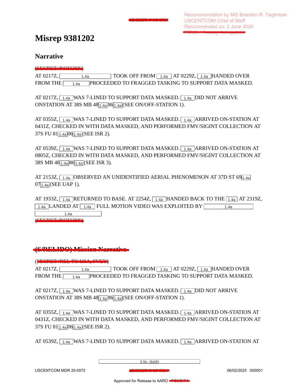 DOW-UAP-D74 · page 1 of 10