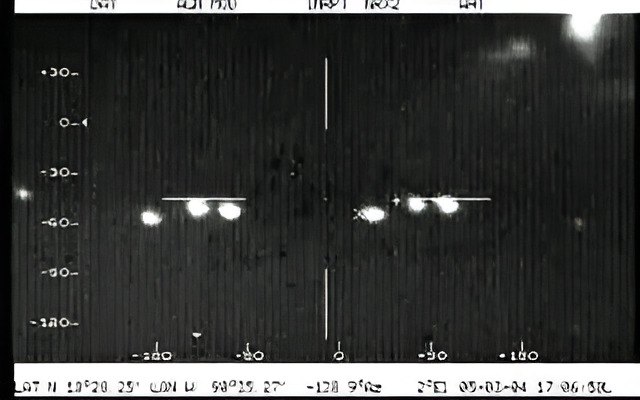 Frame at 1:56 of: Mexican Air Force FLIR video, Campeche (5 March 2004)