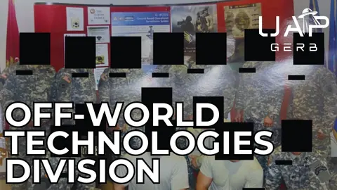 Off-World Technologies Division - UAP Technology Reverse Engineering
